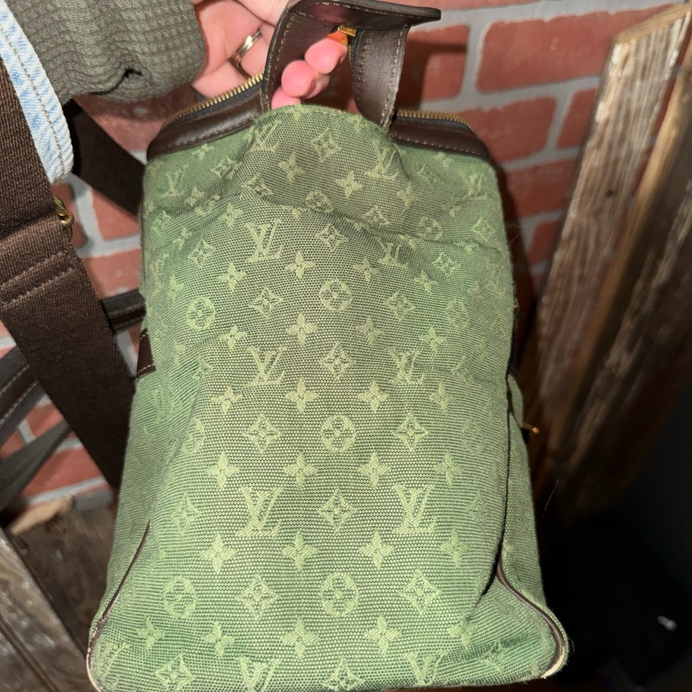 LV Green Denim Mini Lin - Picture 15 of 16